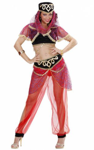 1001 nacht buikdanseres kleding