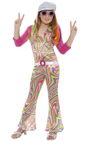 Verkleedkleding voor meisjes jaren 60