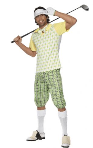 Golfers kostuum heren