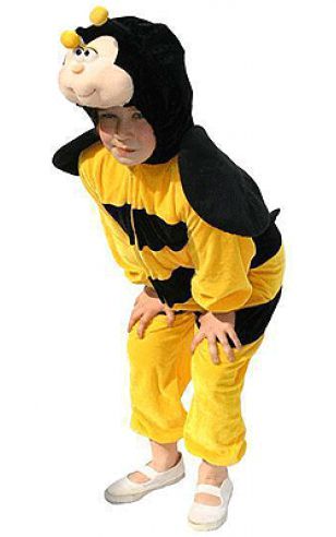 Pluche bijenpak kinderen