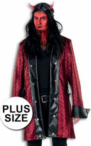 Grote maten Halloween kleding duivel