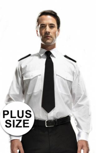Grote maten piloten shirt