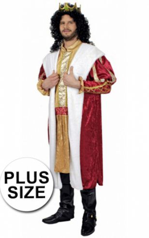 Konings mantel pak grote maat