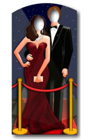 Stand in bord Hollywood thema