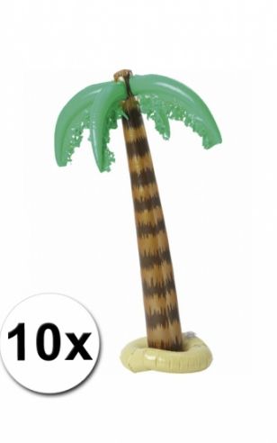 10x opblaas palmboom 90 cm