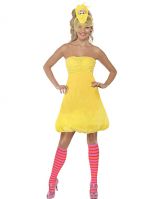 Pino kostuum voor dames geel