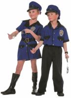 Politie kostuum meisjes