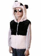 Panda bodywarmer voor kinderen