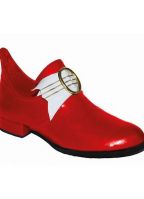 Middeleeuwse rode heren schoenen