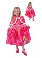 Doornroosje kostuums met cape voor kinderen