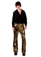 Gouden disco broek voor heren