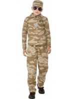 Desert trooper verkleedkleding voor jongens