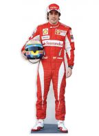 Autocoureur decoratie bord Fernando Alonso