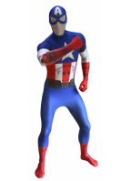 Originele morphsuit Captain America print