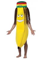 Bananen pak met reggae look