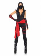 Sexy ninja kostuum voor dames