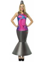 Lava lamp outfit voor dames