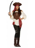 Dames piraten kostuum