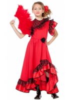 Spaanse Carmen outfit voor meisjes