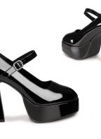 Zwarte disco schoenen