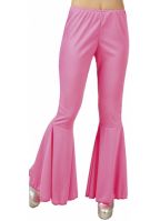 Roze disco broeken voor dames