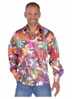 Hippie carnavals blouses heren Fun