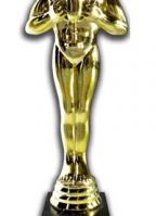 Star cut-out gouden Oscar award