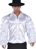 Wit verkleed overhemd voor mannen