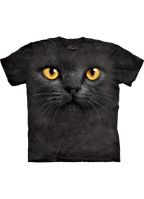 All-over print kids t-shirt zwarte kat