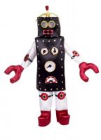 Robot met grijparmen kostuum