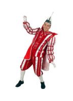 Rood Prins Carnaval kostuum voor heren